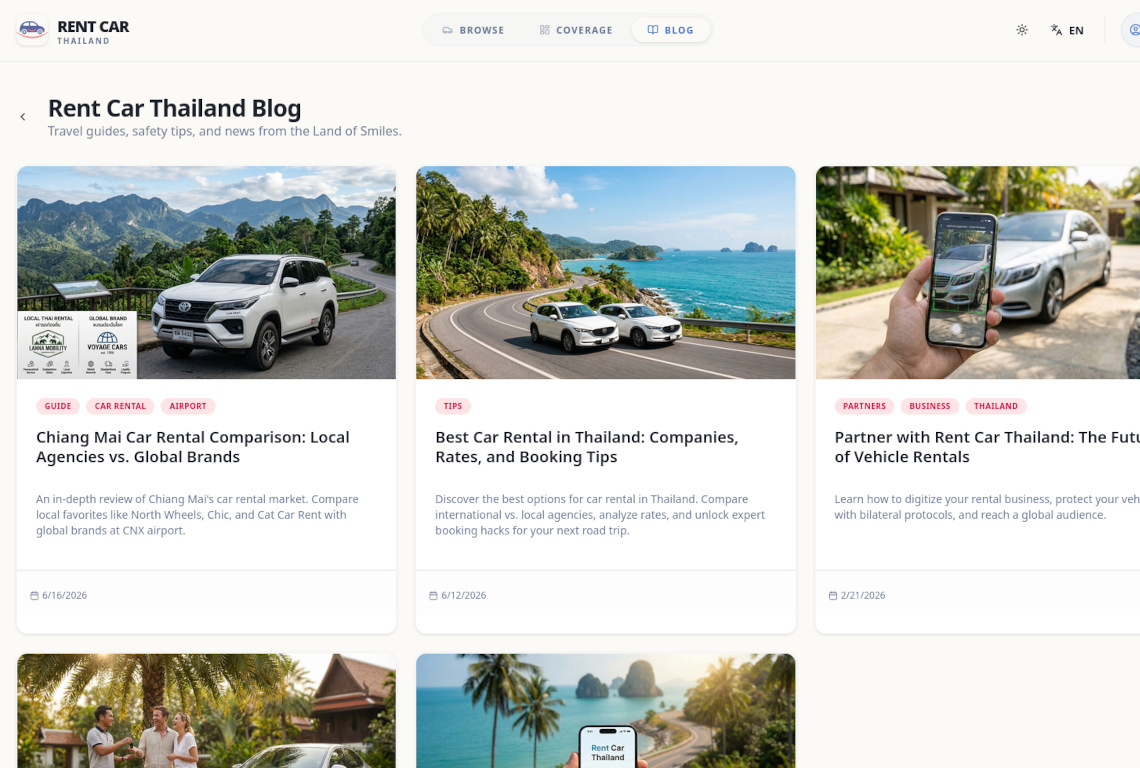 Driving Mobility in Thailand case study
